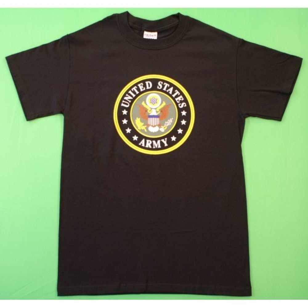 U. S. Army Emblem Shirt Black Small NWT